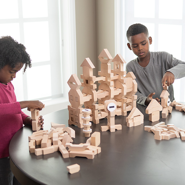 Image of Montessori Woodwerks Future Blocks - 132pc set